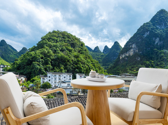 阳朔碧熹酒店(兴坪古镇二十元人民币背景风景区店)