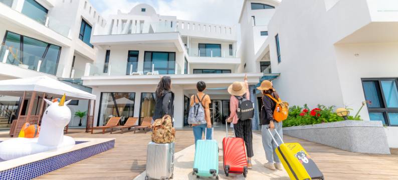 阳光棕榈渡假民宿图片