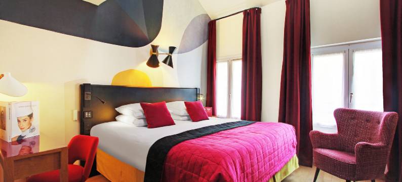 巴黎6区圣日耳曼德佩阿图斯酒店(Hôtel Artus)图片