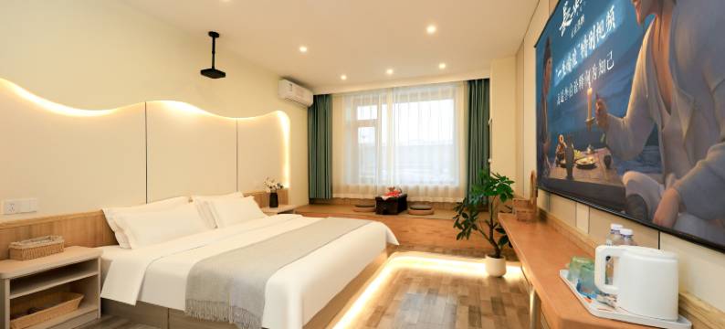 云季·栖舍｜HANDCR·AFTED设计民宿(延吉延边大学网红墙店)图片