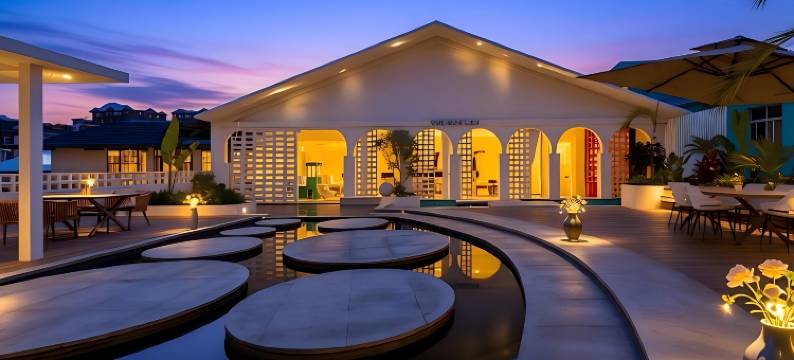 云朵蘭锦鲤花园泳池酒店(西双版纳景洪勐泐大佛寺店)图片