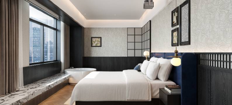 云泊·晶屿酒店(喷水池地铁站民生路小吃街店)图片