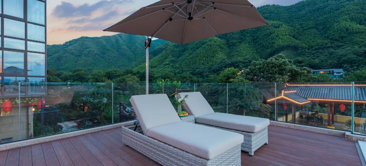 坦风·星空泳池·夏日亲子旅行度假美墅(安吉浙北大峡谷漂流店)图片