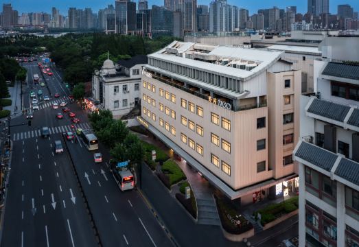 桔子水晶上海外滩豫园酒店外景图