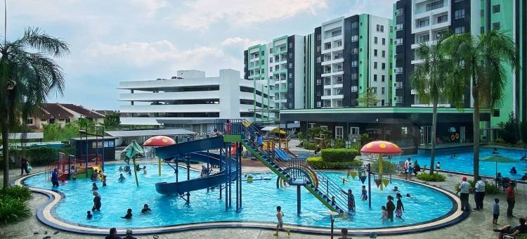Manhattan PoolView 3bedroom suite Netflix |  Ipoh Station18图片