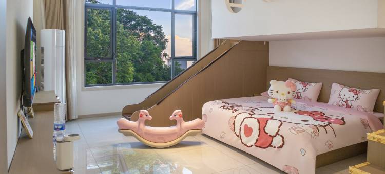 新文•名宿丨FamilySlideMtn180°亲子民宿(河南宝泉旅游度假区店)图片