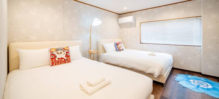 临鹤｜步行2分钟到达鹤桥站｜2浴2卫、可容纳8人(Rinka | 2-minute walk to Hakubashi Station | 2 baths, 2 toilets, sleeps 8)图片