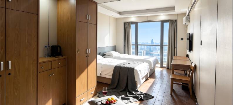 宁波·文悦丨AERIALA·SIGHTSEEING临海美宿(世纪金源购物中心店)图片