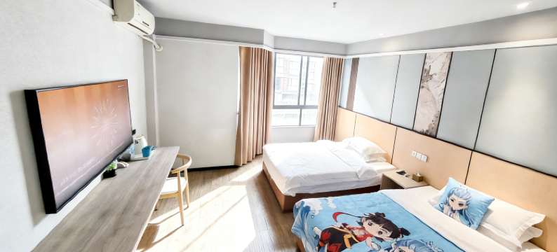 星梦轻居民宿(广汉夜市百伦广场店)图片