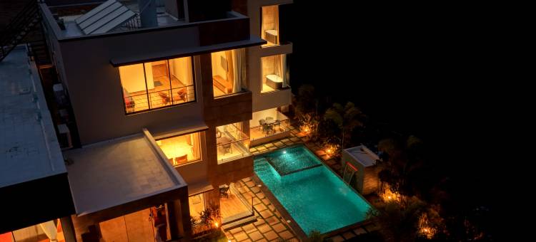 Samudhra Beach Villa,Mahabalipuram- Sea view, Pool & Lawn图片