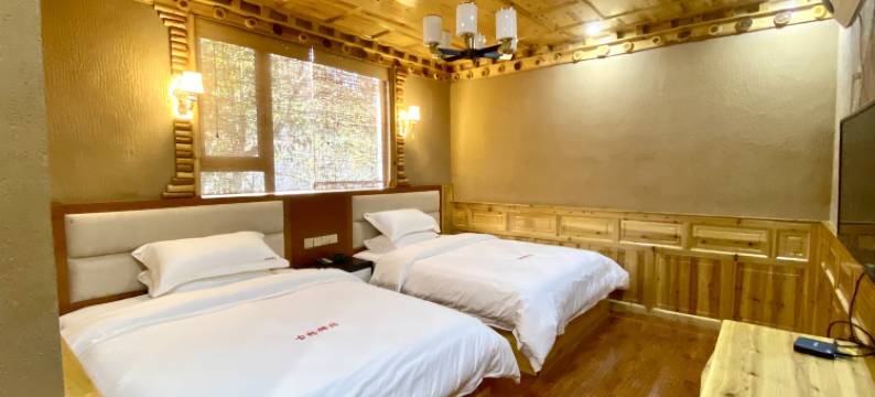 黑水古格彩林驿站图片