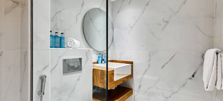 bnbme | JLT 时尚单间公寓 - 5分钟可至地铁(bnbme | Stylish Studio in JLT - 5 Min to Metro)图片