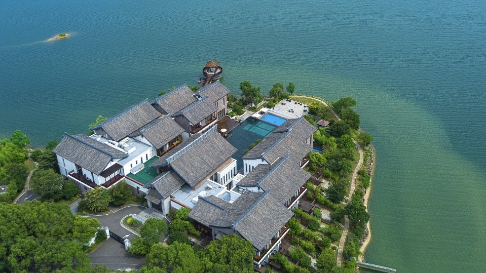 Tianmu Lake Seclusive Resort Over view