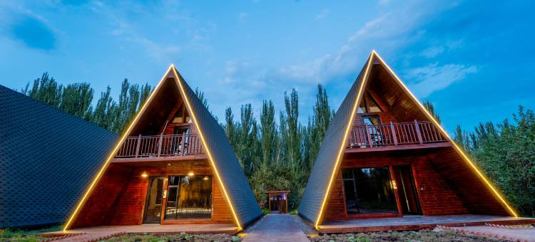 焰火小镇|Firevale·待花谷泳池度假庄园(葡萄沟风景区店)图片