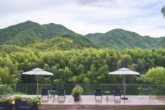 余姚四明山•竹语澜山图片