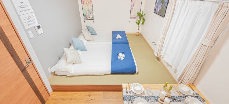 樱之川丨距离駒込站2分钟丨直达上野、新宿丨可住2-5人(Sakura no Kawa | 2-Minute Walk to Komagome Station | Direct Access to Ueno & Shinjuku)图片