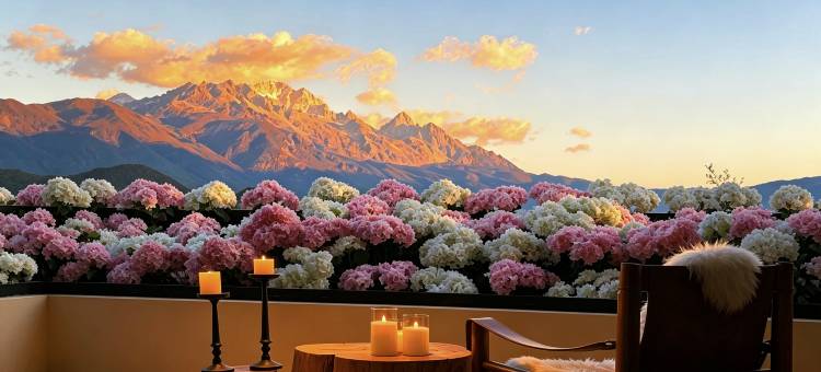 在野Snow Mountain·日照金山·空中花园雪山星空度假民宿图片