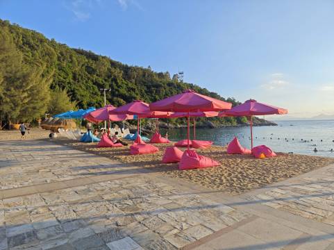 深圳南澳去玩儿海景别墅