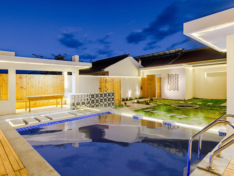 倾屿·庭院度假泳池园景民宿