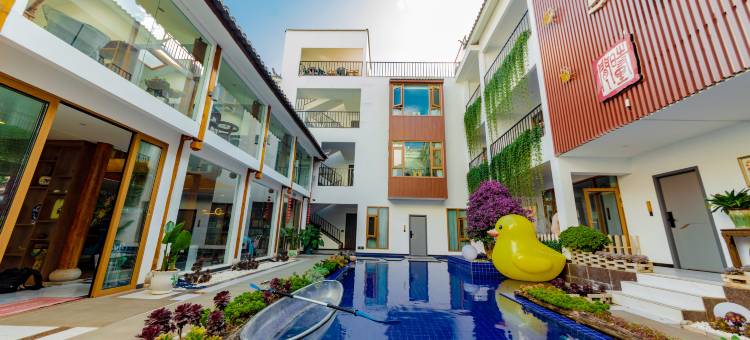 时间里丨临溪森氧雪山观景Holiday Hotel(丽江古城大水车店)图片