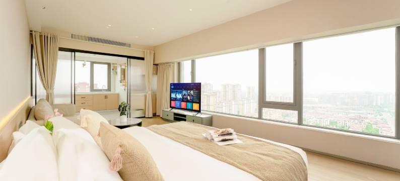 成都泊心酒店(温江花木里栖享中心店)图片