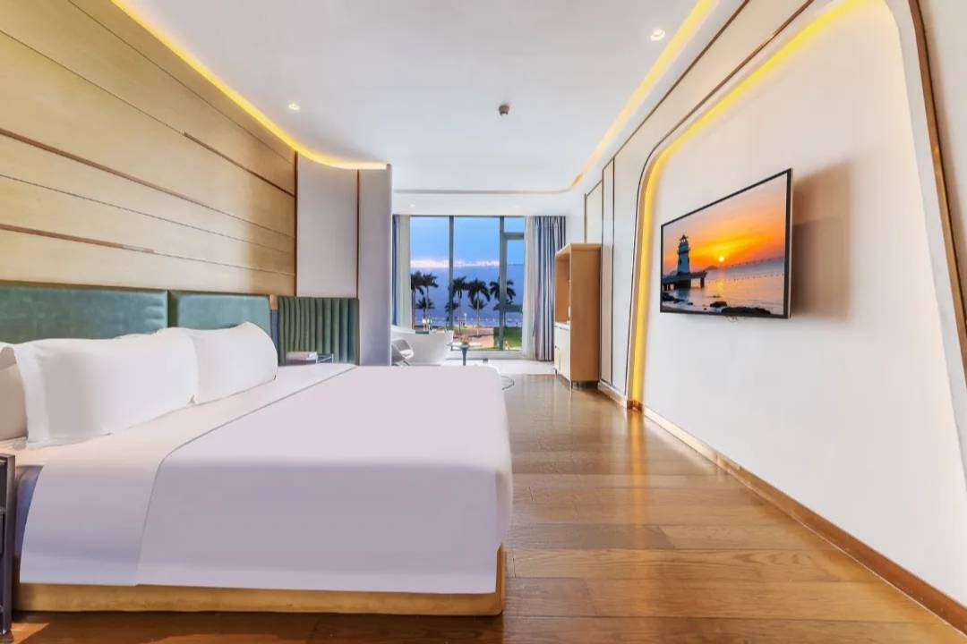 Oceanic Beauty·青麦S海景酒店(珠海拱北口岸情侣南路店)图片