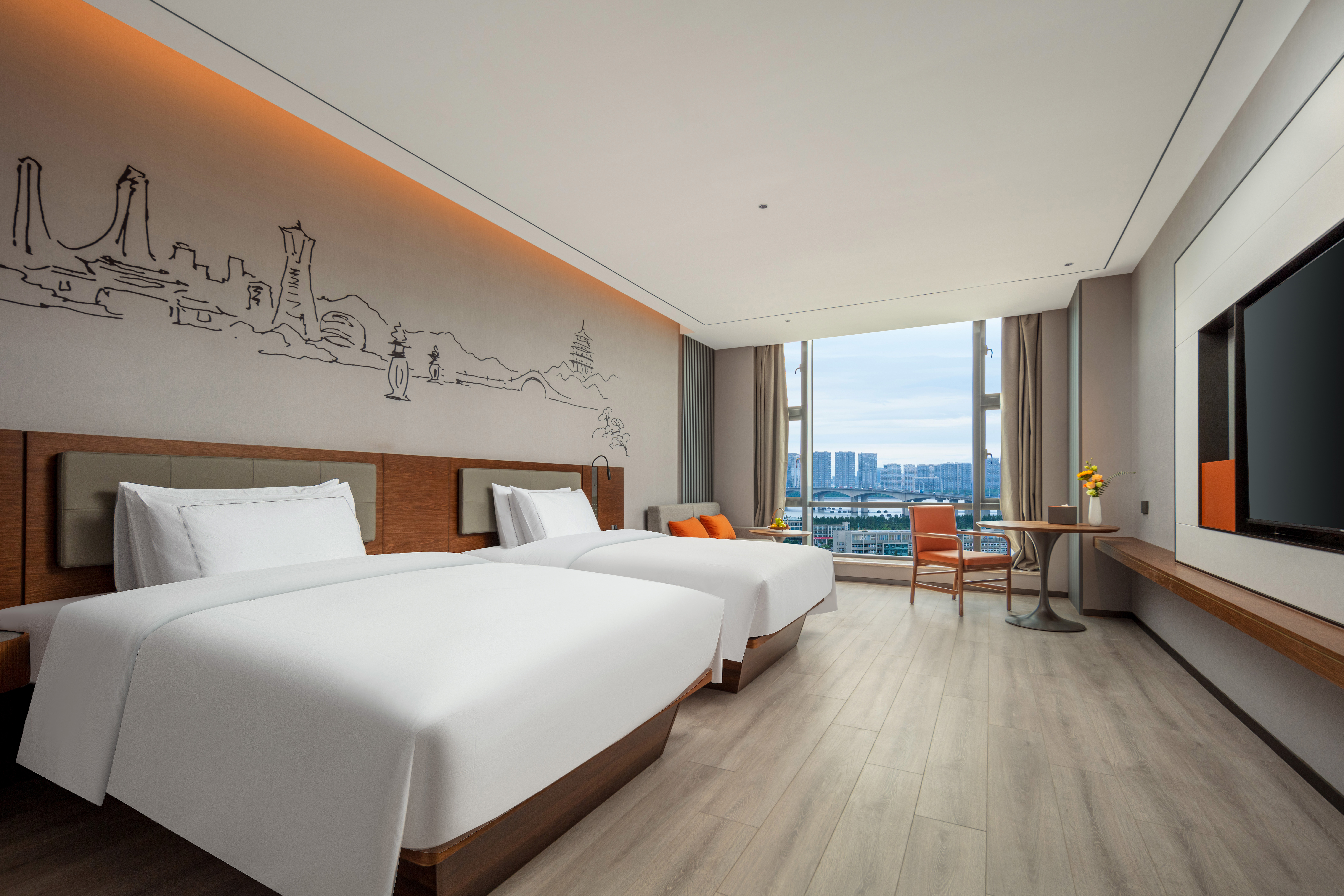UrCove by HYATT Hangzhou Xiaoshan Jiangnan Technology  CityOver view