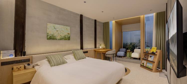 果然好奇丨中式回廊设计丨Curious Life轻奢美宿(南浔古镇景区店)图片