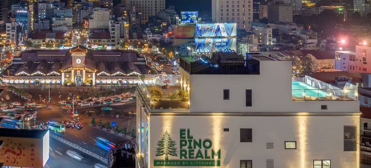 CityHouse- El Pino Realm(滨城市场地铁·Bitexco景观·美术馆)(CityHouse - El Pino Realm at Metro Ben Thanh Market)图片