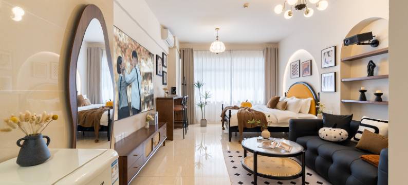 悦见美佳精品公寓(绿岛湖地铁站店)图片