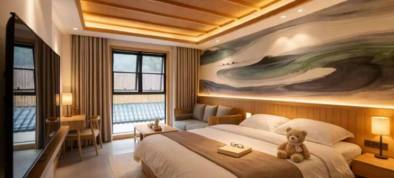 碧峰峡归屿森氧vill民宿图片