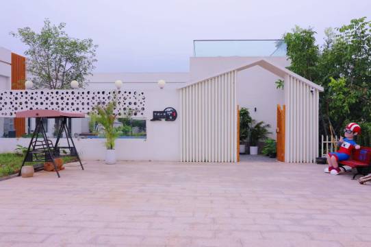 罗澜小筑・Spacious丨枕山全景丨设计师花园美宿(北京不老屯店)