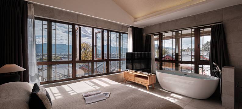 六逸 LUYEE丨云想观全景美宿(丽江古城大水车店)图片