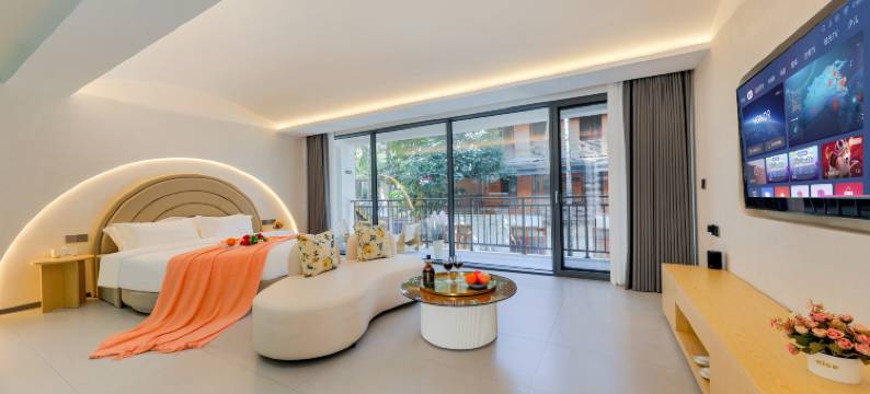 以乐设计酒店(西双版纳景洪告庄西双景星光夜市店)图片