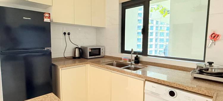 海景二房一卫4人高级公寓(Forest City Sea View Park 4  Homestay)图片