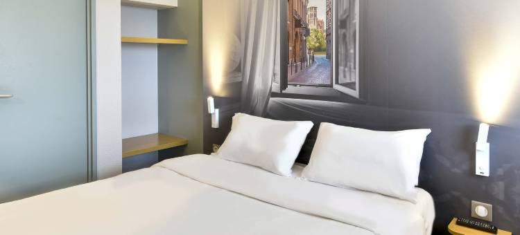 民宿酒店图卢兹太空城穆肖特(B&B Hotel Toulouse Cité de l'Espace Mouchotte)图片