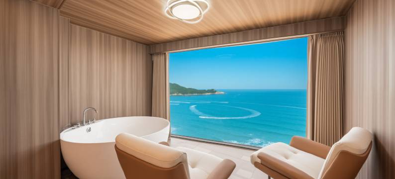 黄金海岸·海天云境宿(青澳湾店)图片