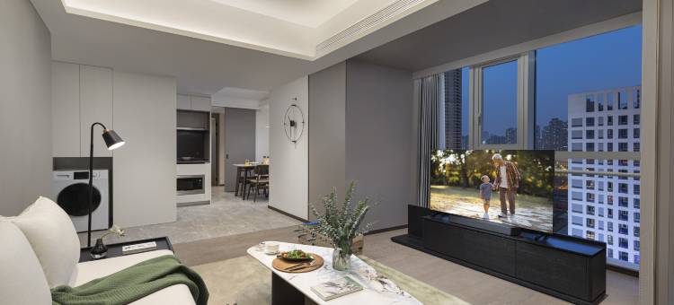 武汉盛捷未来中心酒店公寓(武汉动物园国际博览中心店)图片