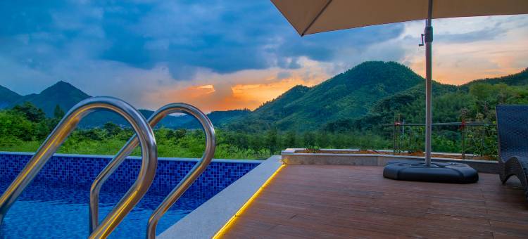 落日余晖·宿里山野轻奢泳池观景度假亲子美宿(安吉浙北大峡谷店)图片