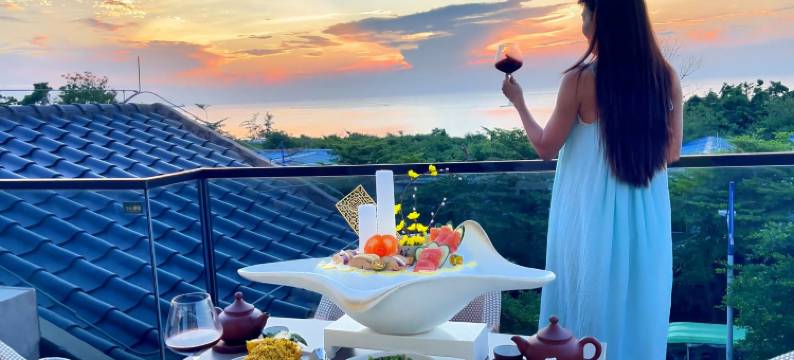 涠洲岛悦海汀海景酒店(西角码头蓝桥店)图片