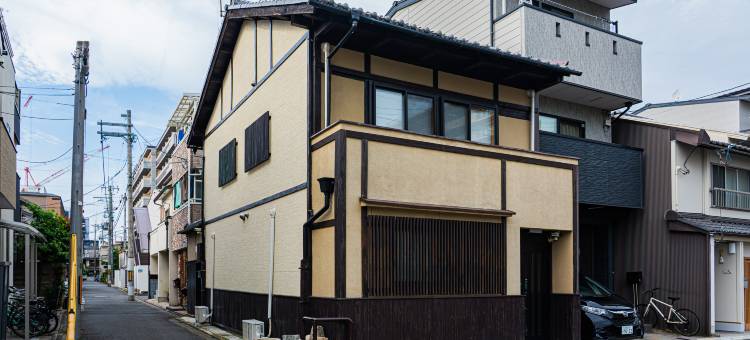 夏様・小倉町 二条站步行5分·木造两层独栋·榻榻米和室·可住4人(Convenient house, private house, 5-minute walk from Nijo station)图片