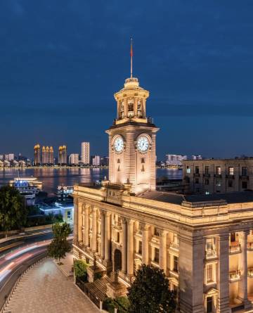 武汉江汉路江汉关江景亚朵酒店图片