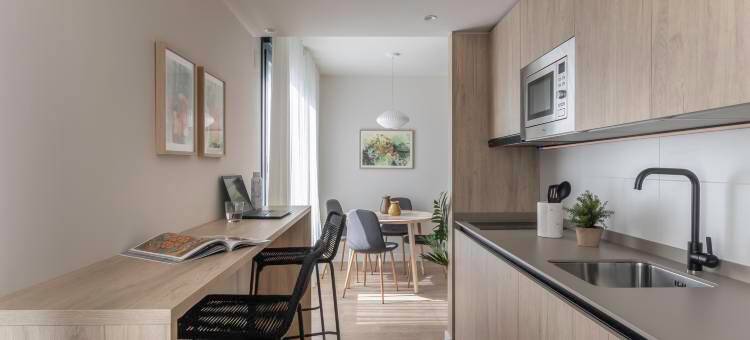 潘普洛纳山口公园 Líbere 公寓(Apartamentos Líbere Pamplona Yamaguchi)图片