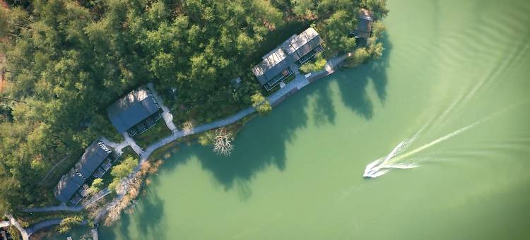 汉中红寺湖云缦山庄图片