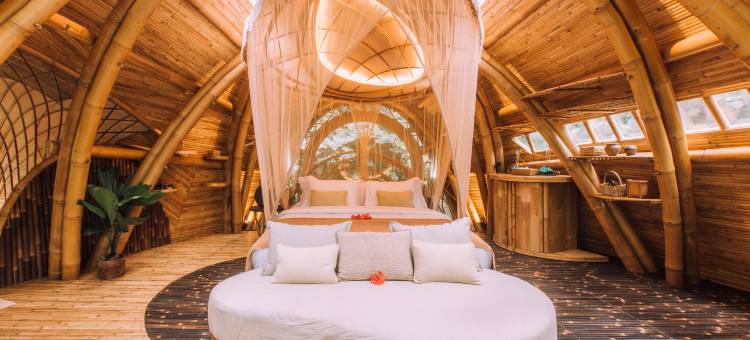 巴厘岛隐居生态竹屋(Hideout Eco Bamboo House Bali)图片