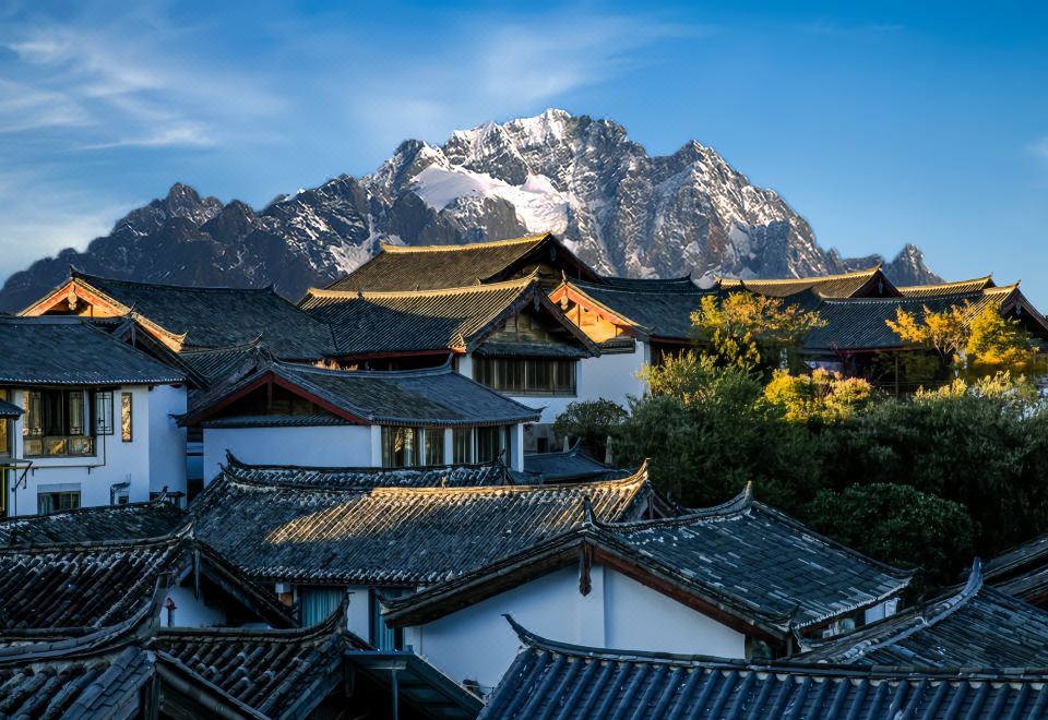 丽江漫庭度假别墅酒店外景图