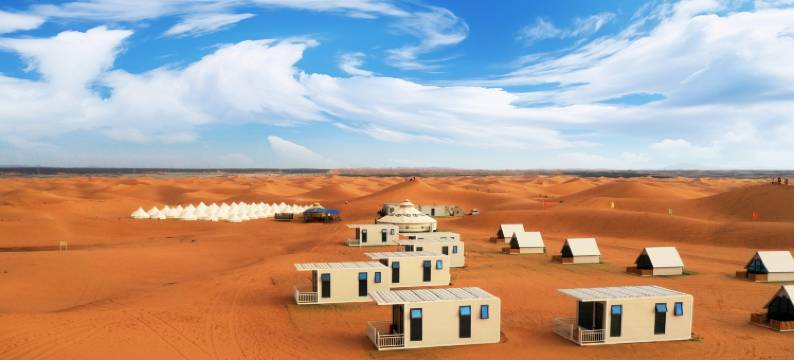 沙坡头大漠客栈图片