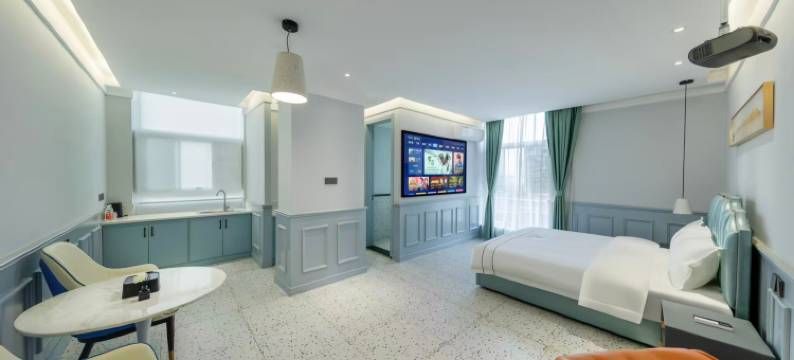 花开半夏MidSun轻奢酒店(临沂启阳国际机场店)图片