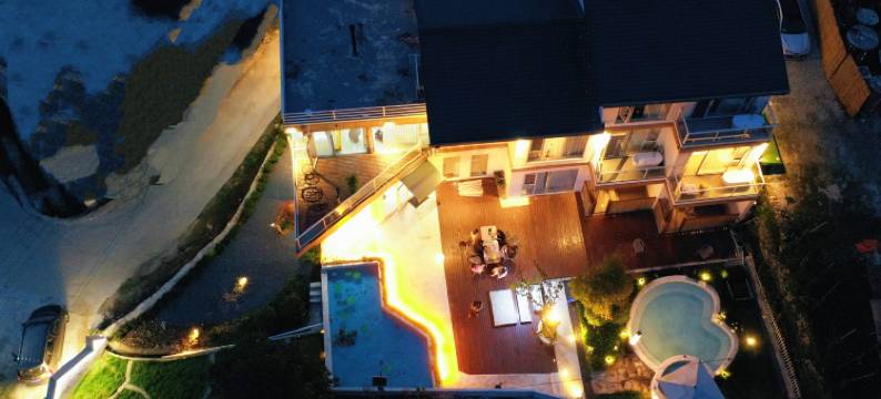 浮予·温泉Villa观景民宿(海螺沟店)图片