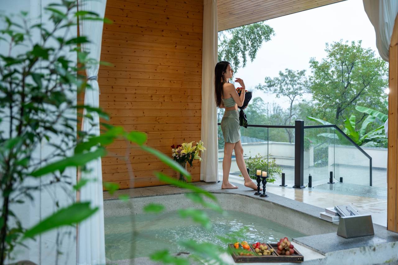 慢漫·未见森林丨Manman·私汤温泉度假设计师森宿图片